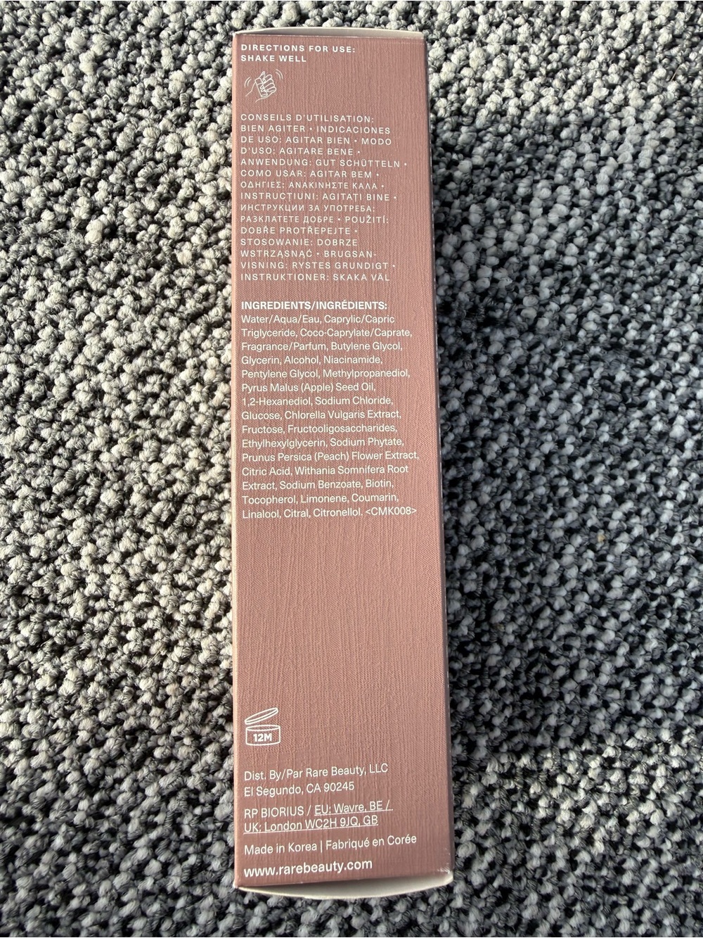 Rare Beauty Find Comfort Body & Hair Mist — Dusty Rose Pink - Picture 7 of 10